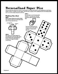 printable dice